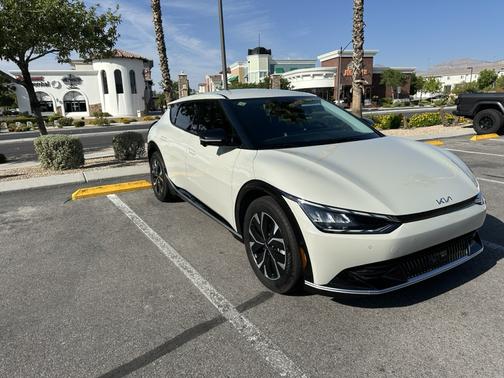 Beige 2023 Kia EV6 Wind