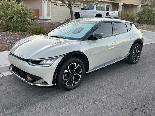 Beige 2023 Kia EV6 Wind