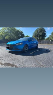 Blue 2016 Dodge Dart SE