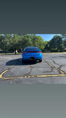 Blue 2016 Dodge Dart SE