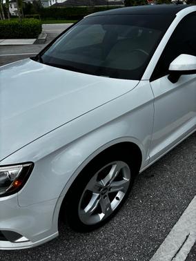 White 2017 Audi A3 2.0T Premium