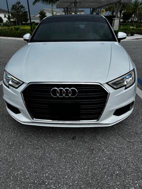 White 2017 Audi A3 2.0T Premium