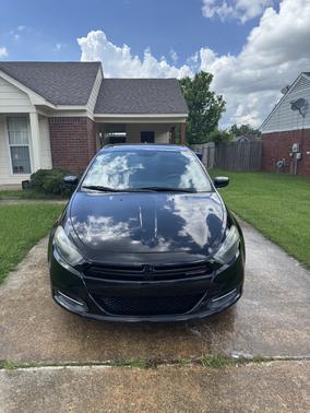 Black 2015 Dodge Dart SXT