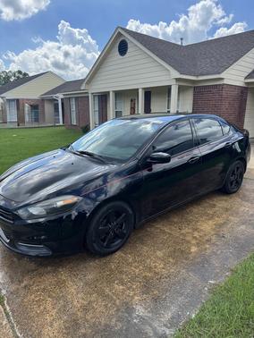 Black 2015 Dodge Dart SXT