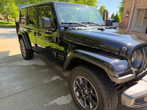 Black 2021 Jeep Wrangler 80th Anniversary