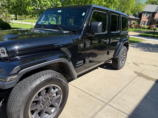Black 2021 Jeep Wrangler 80th Anniversary