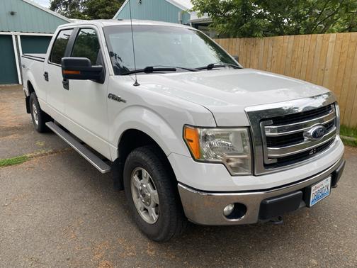 White 2013 Ford F-150 XLT