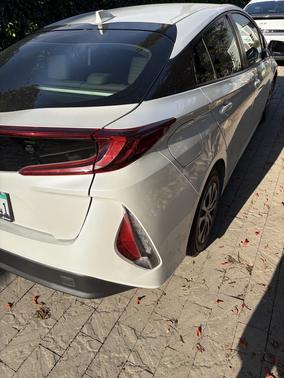 White 2021 Toyota Prius Prime LE