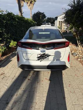 White 2021 Toyota Prius Prime LE