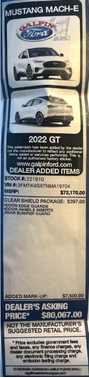 2022 Ford Mustang Mach-E GT