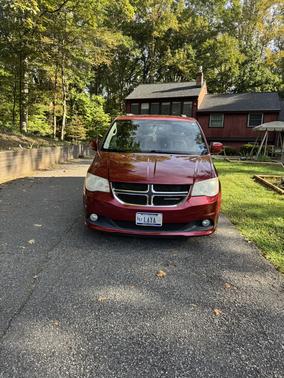 Red 2011 Dodge Grand Caravan Crew