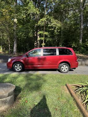 Red 2011 Dodge Grand Caravan Crew