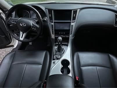 White 2020 INFINITI Q50 3.0t LUXE