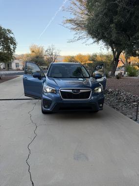Blue 2021 Subaru Forester Premium