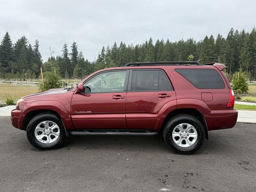 Red 2008 Toyota 4Runner Sport