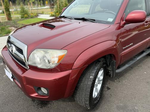 Red 2008 Toyota 4Runner Sport