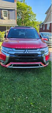Red 2021 Mitsubishi Outlander PHEV GT