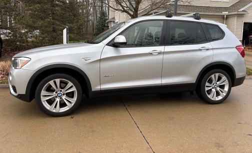 Silver 2015 BMW X3 xDrive28i