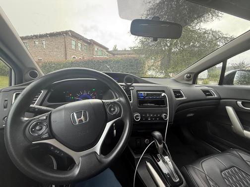 Gray 2014 Honda Civic LX
