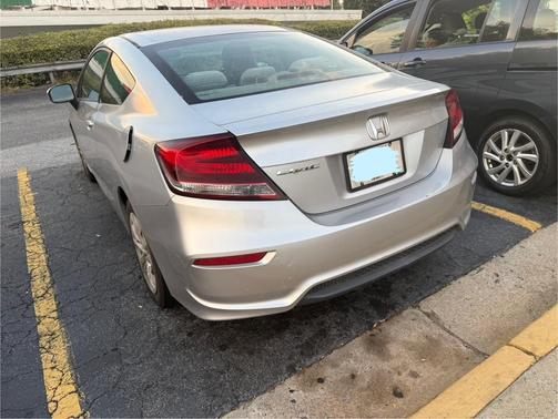 Gray 2014 Honda Civic LX