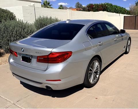 Silver 2018 BMW 530 i