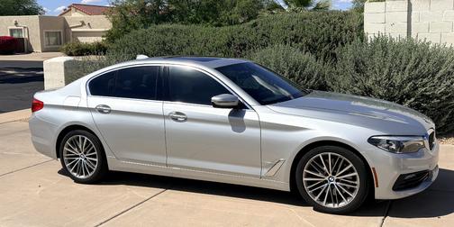 Silver 2018 BMW 530 i
