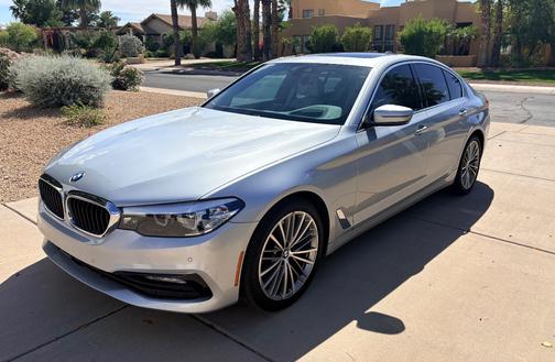 Silver 2018 BMW 530 i