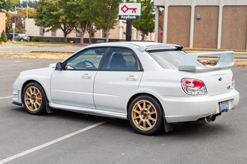 White 2007 Subaru Impreza WRX Sti