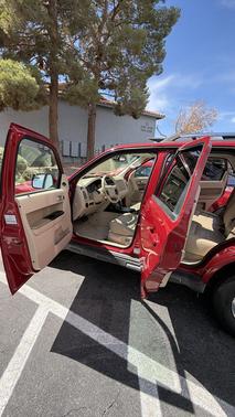 Red 2010 Ford Escape Limited
