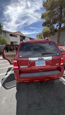 Red 2010 Ford Escape Limited