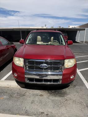 Red 2010 Ford Escape Limited