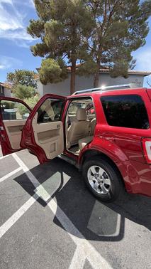 Red 2010 Ford Escape Limited