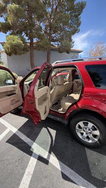 Red 2010 Ford Escape Limited