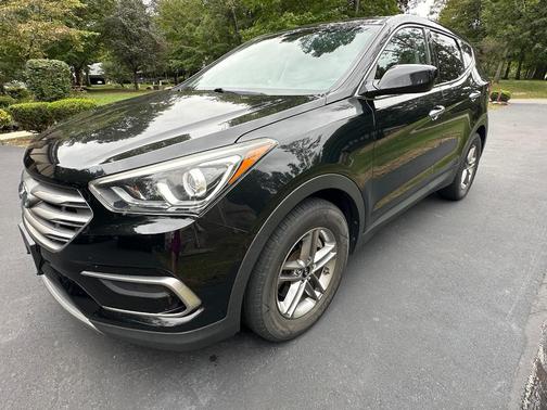 Black 2017 Hyundai Santa Fe Sport 2.4L