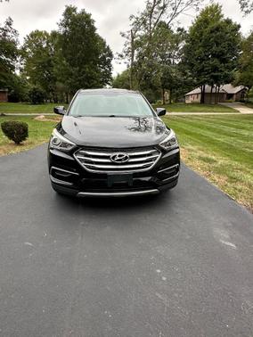Black 2017 Hyundai Santa Fe Sport 2.4L