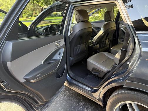 Blue 2018 Hyundai SANTA FE Limited Ultimate