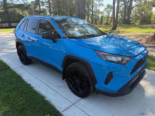 Blue 2019 Toyota RAV4 LE