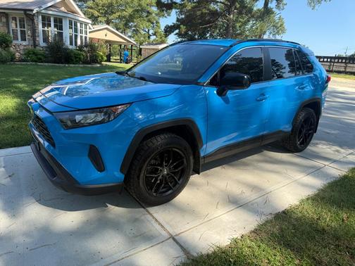 Blue 2019 Toyota RAV4 LE