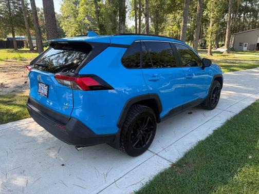 Blue 2019 Toyota RAV4 LE