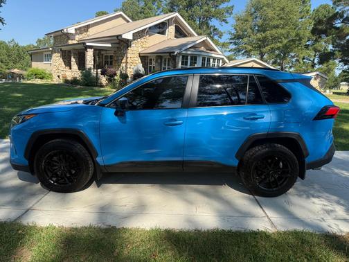 Blue 2019 Toyota RAV4 LE