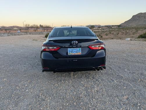 Blue 2022 Toyota Camry SE Nightshade