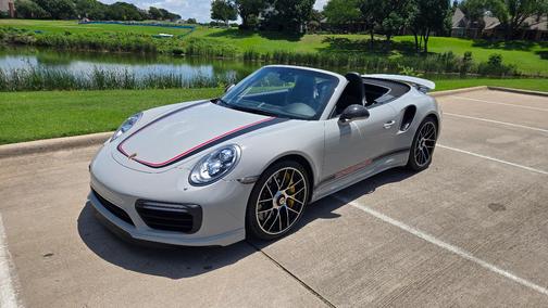 White 2018 Porsche 911 911 Turbo S Cabriolet
