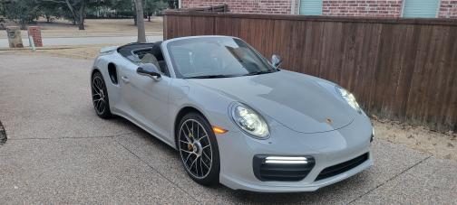 White 2018 Porsche 911 911 Turbo S Cabriolet