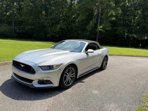 Silver 2016 Ford Mustang GT Premium