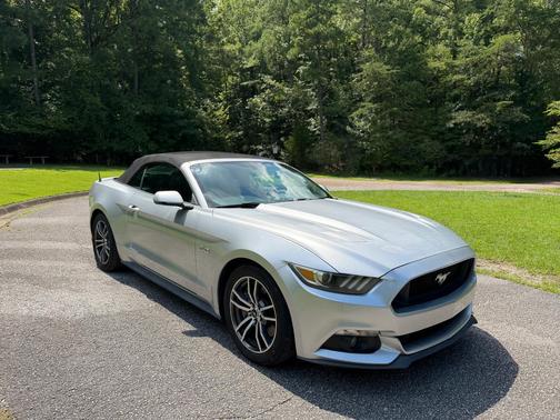 Silver 2016 Ford Mustang GT Premium