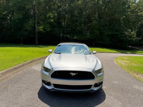 Silver 2016 Ford Mustang GT Premium