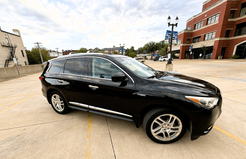 Black 2014 INFINITI QX60 Hybrid Base