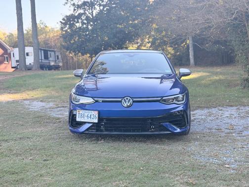 Blue 2024 Volkswagen Golf R 2.0T Manual