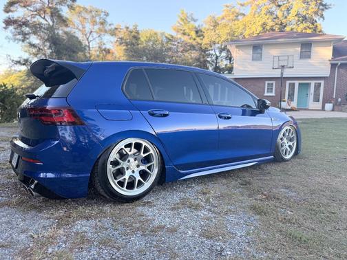 Blue 2024 Volkswagen Golf R 2.0T Manual