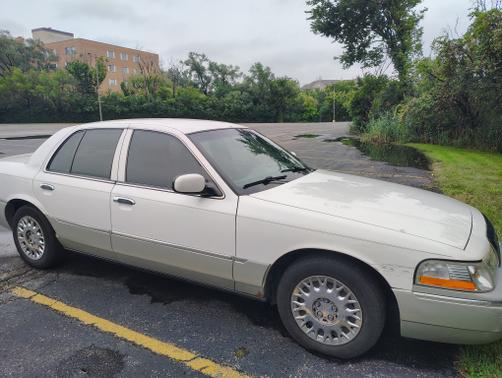 White 2003 Mercury Grand Marquis GS